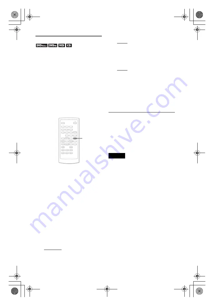 Sony DVP-FX870 Operating Instructions Manual Download Page 212