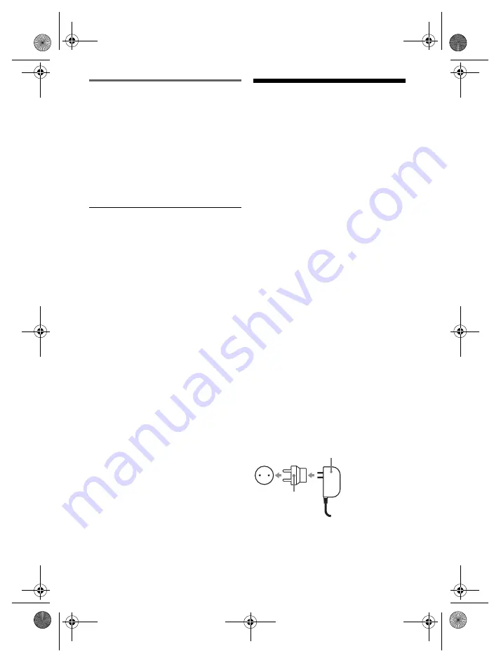 Sony DVP-FX921 Marketing Specifications (DVP-FX921) Operating Instructions Manual Download Page 24