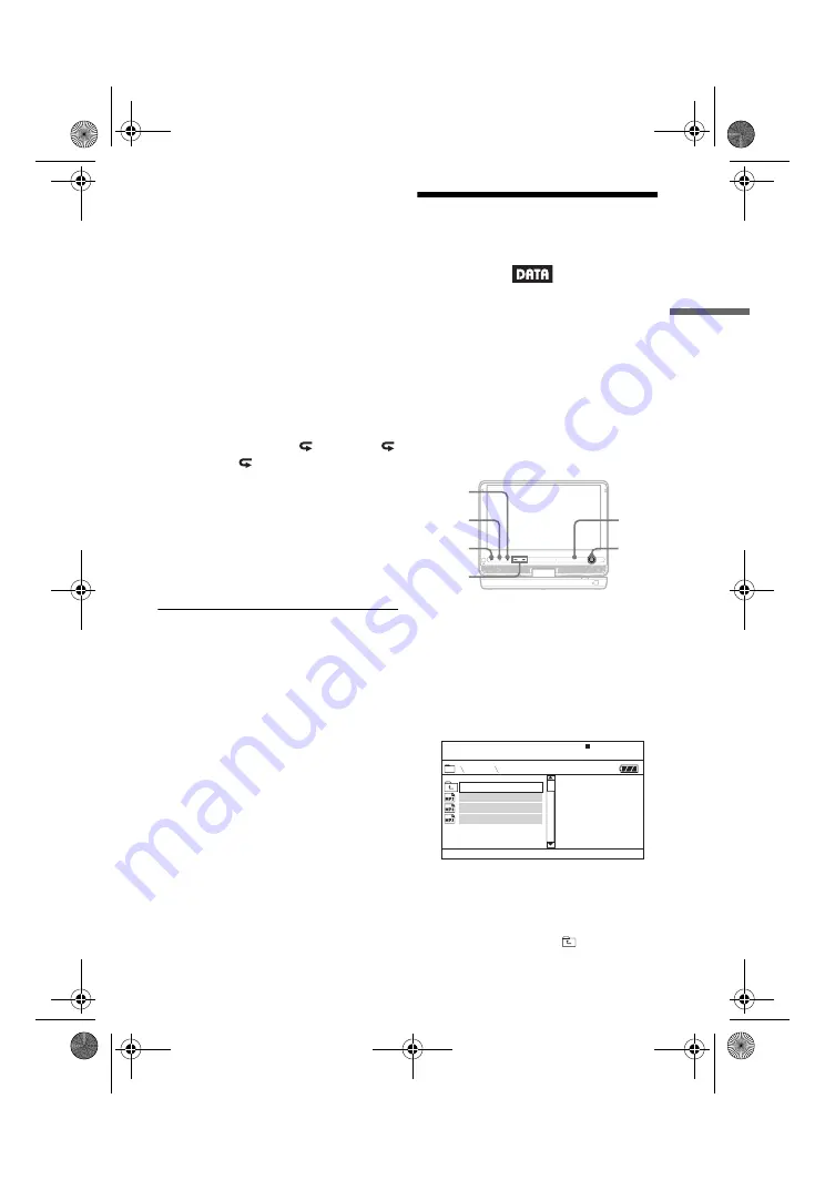 Sony DVP-FX930 Operating Instructions Manual Download Page 195