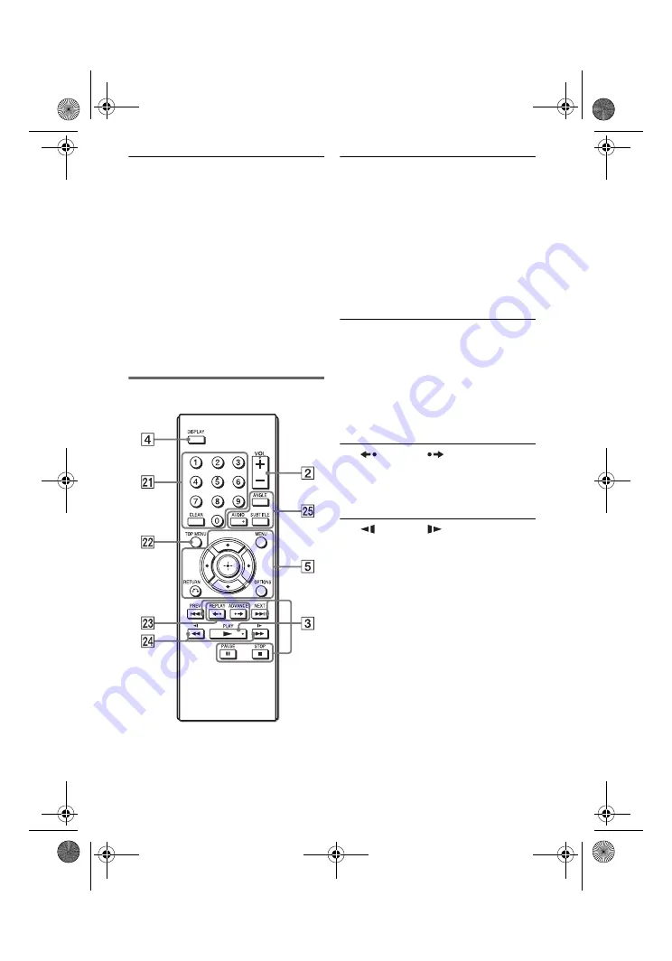 Sony DVP-FX955 Скачать руководство пользователя страница 7