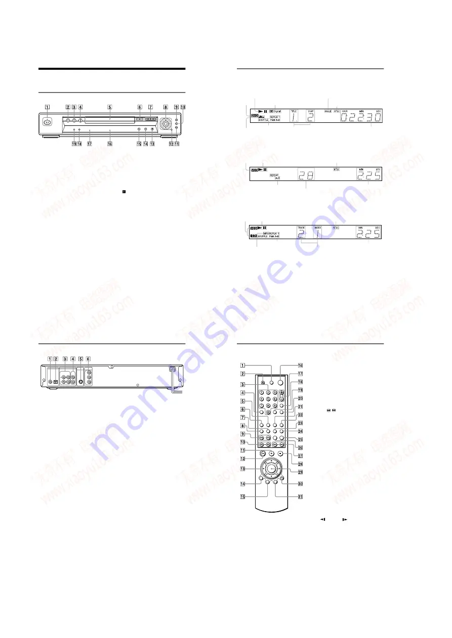 Sony DVP-K370 Скачать руководство пользователя страница 10