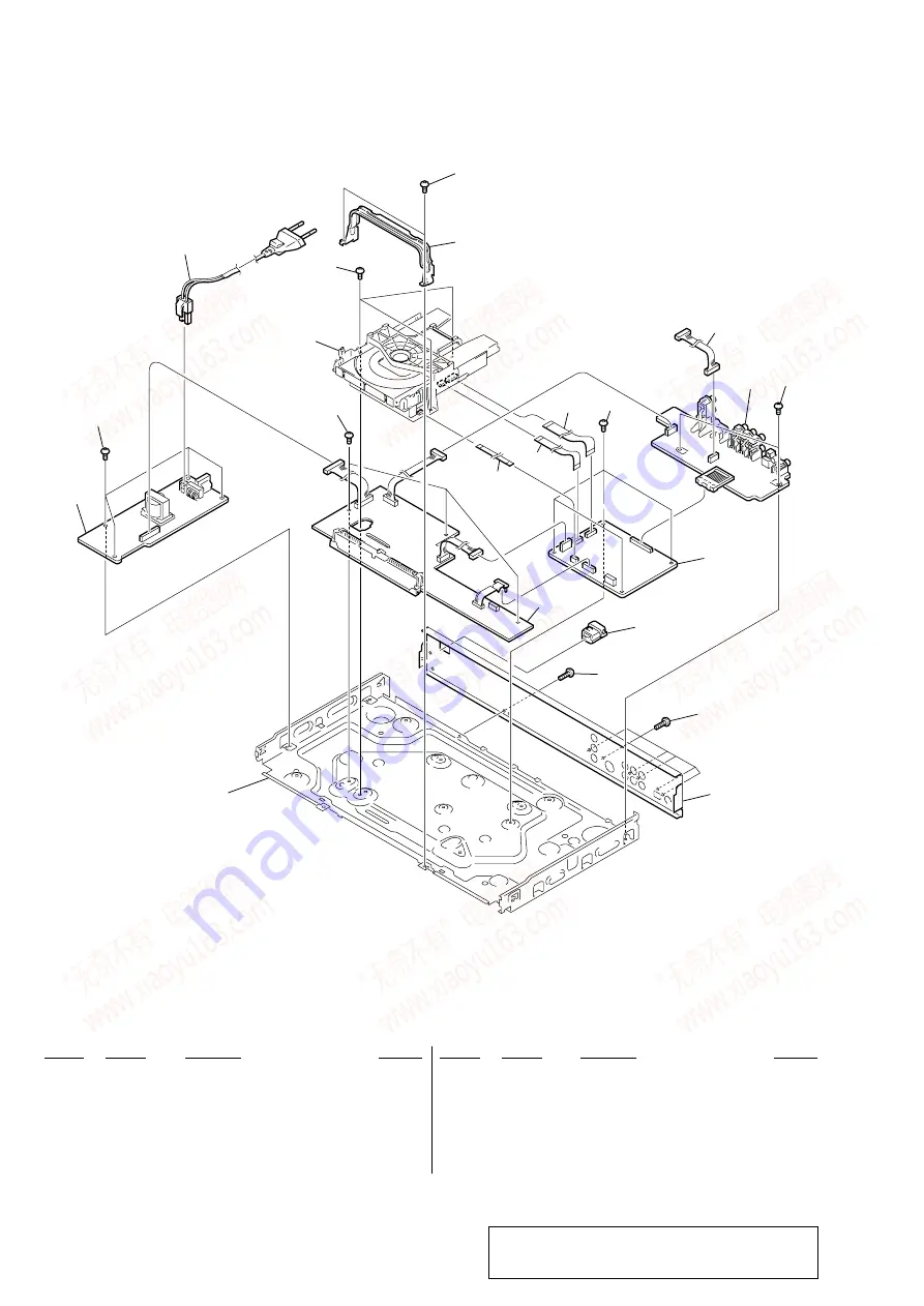 Sony DVP-K370 Service Manual Download Page 96