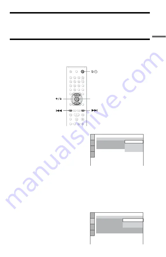 Sony DVP-K85P - Karaoke Dvd Player Operating Instructions Manual Download Page 23