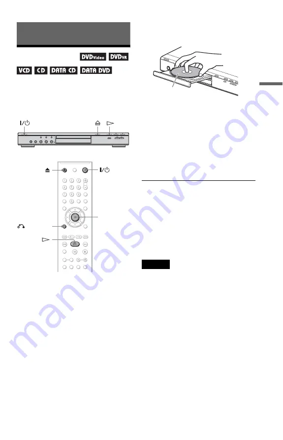 Sony DVP-K85P - Karaoke Dvd Player Operating Instructions Manual Download Page 25