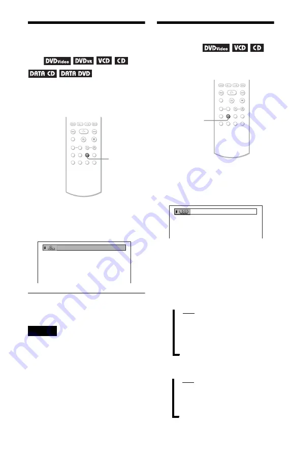 Sony DVP-K85P - Karaoke Dvd Player Operating Instructions Manual Download Page 42