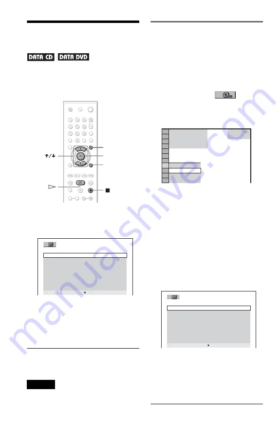 Sony DVP-K85P - Karaoke Dvd Player Operating Instructions Manual Download Page 60