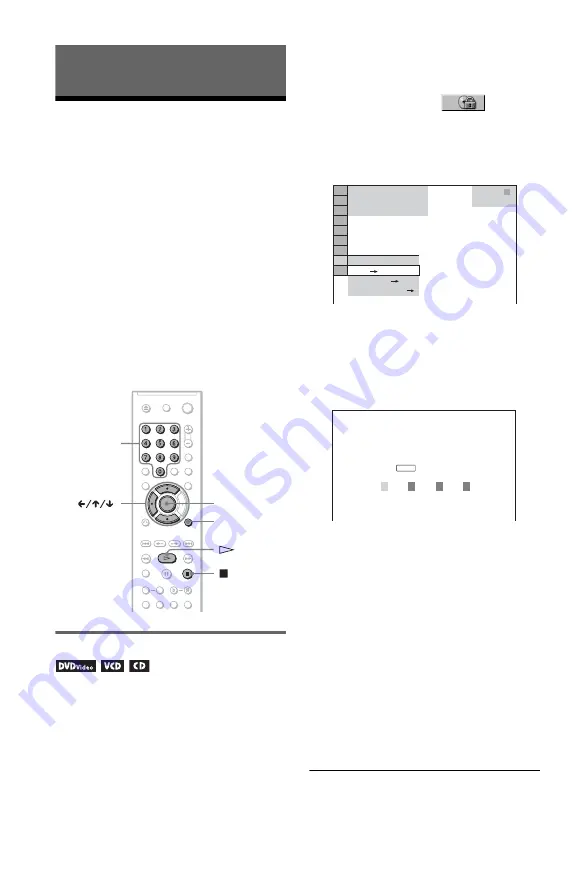 Sony DVP-K85P - Karaoke Dvd Player Operating Instructions Manual Download Page 62