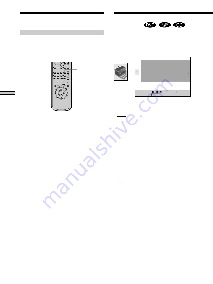 Sony DVP-K880D Operating Instructions Manual Download Page 52