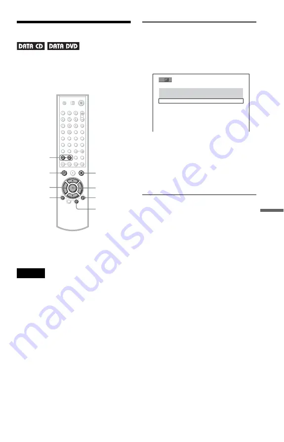 Sony DVP-LS785V Operating Instructions Manual Download Page 71