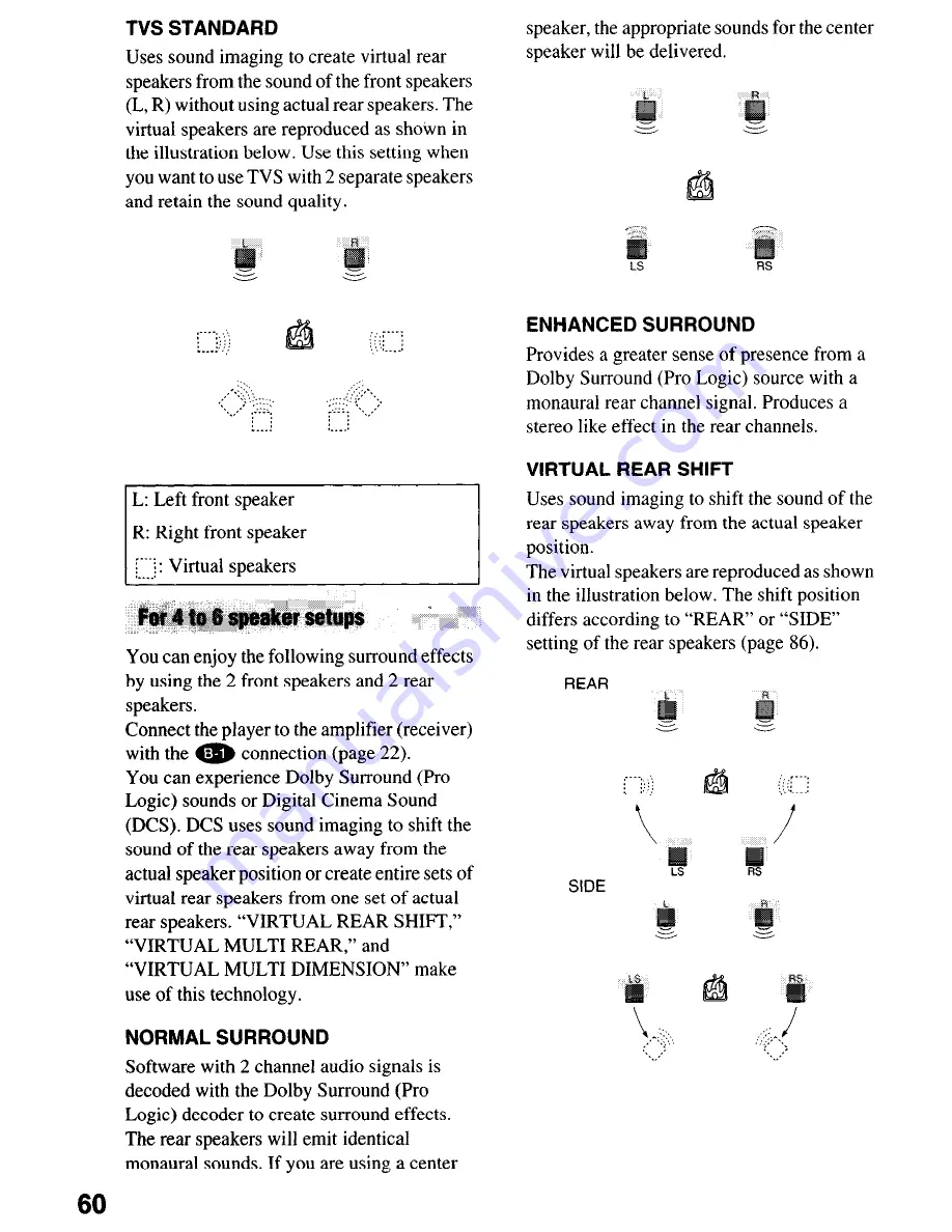 Sony DVP-NC650V Operating Instructions Manual Download Page 60