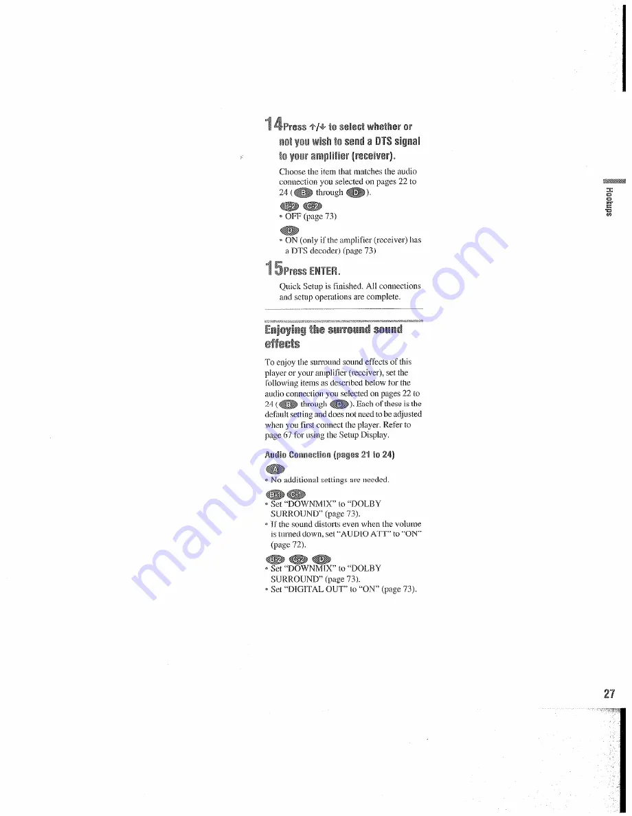 Sony DVP-NC655P Operating Instructions Manual Download Page 27