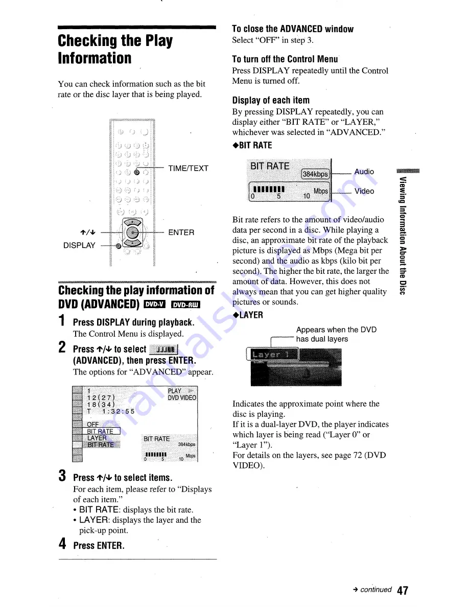 Sony DVP-NC665P Owner'S Manual Download Page 108