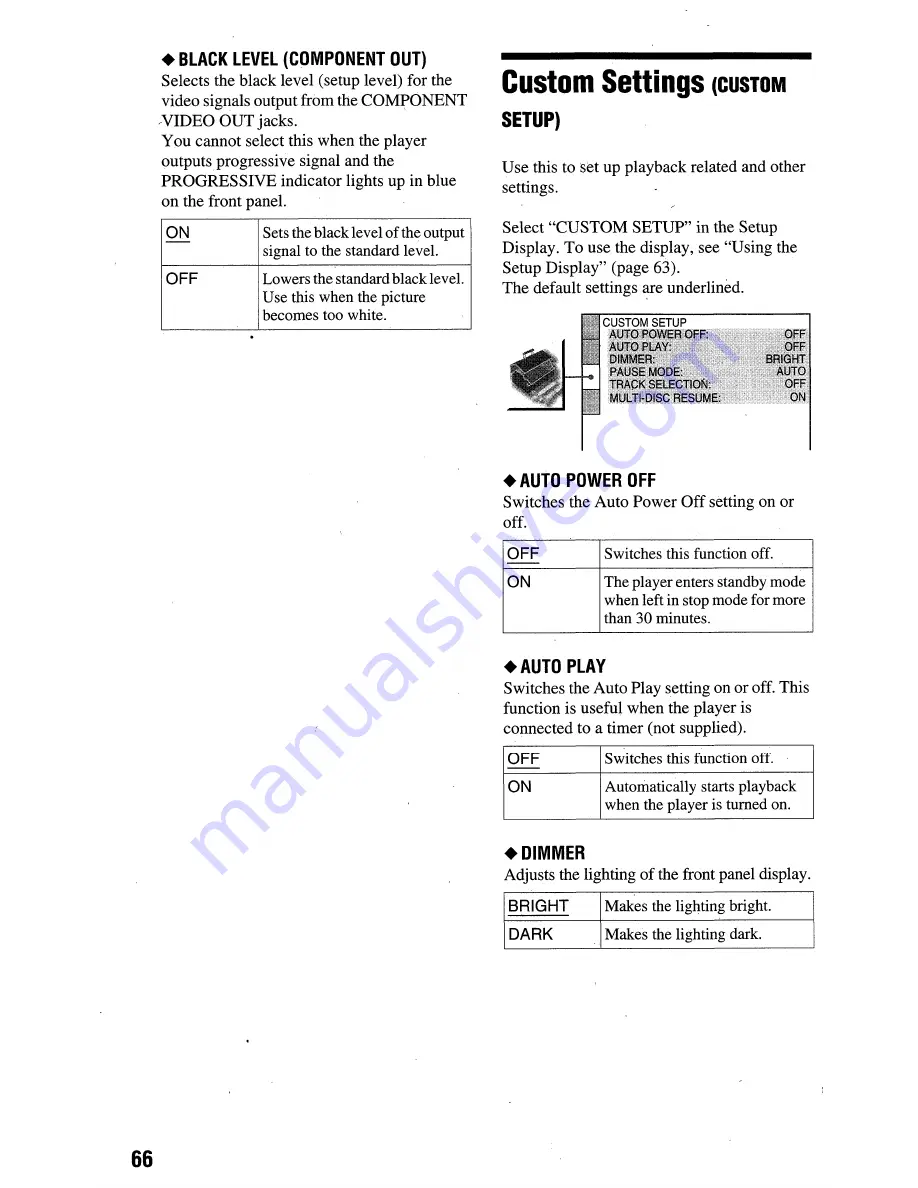 Sony DVP-NC665P Owner'S Manual Download Page 127