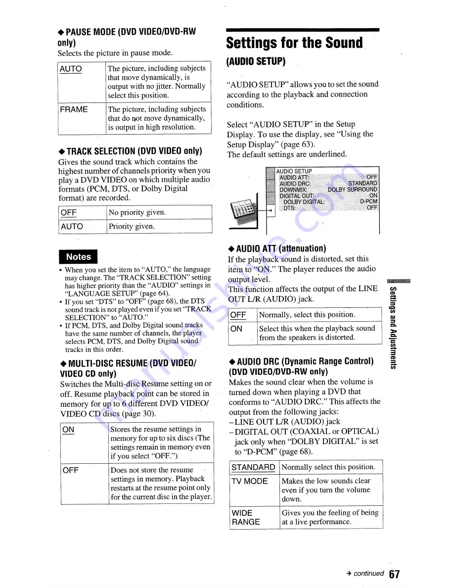 Sony DVP-NC665P Owner'S Manual Download Page 128