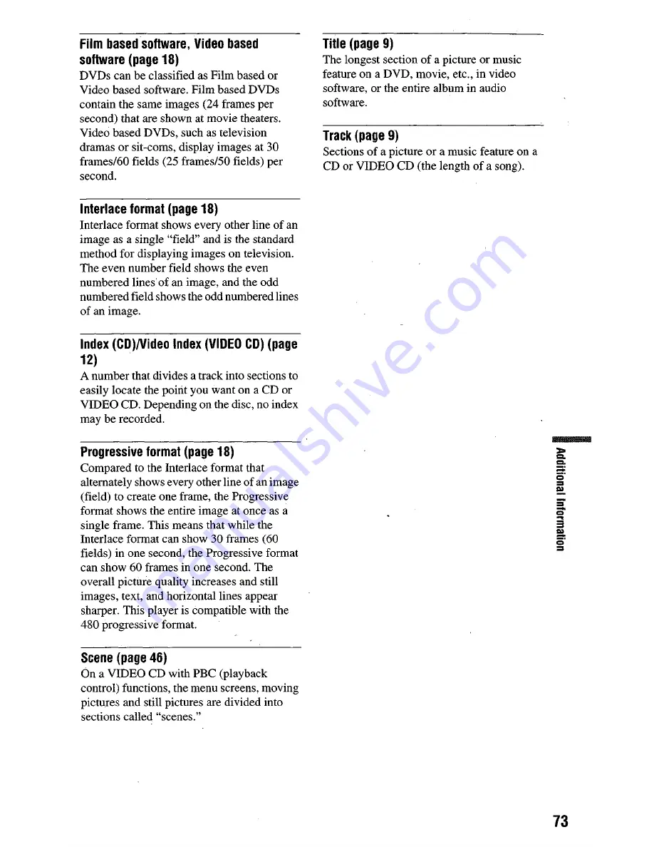 Sony DVP-NC665P Owner'S Manual Download Page 134