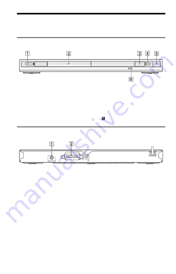 Sony DVP-NS15 Operating Instructions Manual Download Page 8