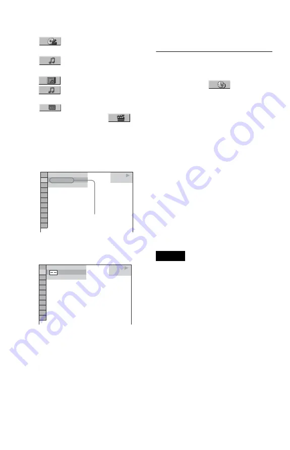 Sony DVP-NS15 Operating Instructions Manual Download Page 30