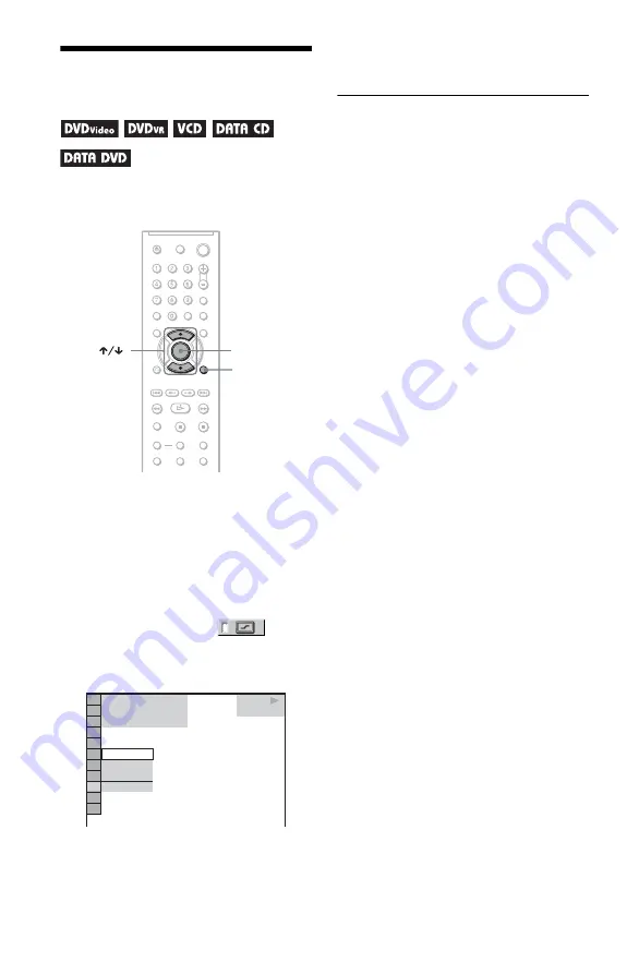 Sony DVP-NS15 Operating Instructions Manual Download Page 40