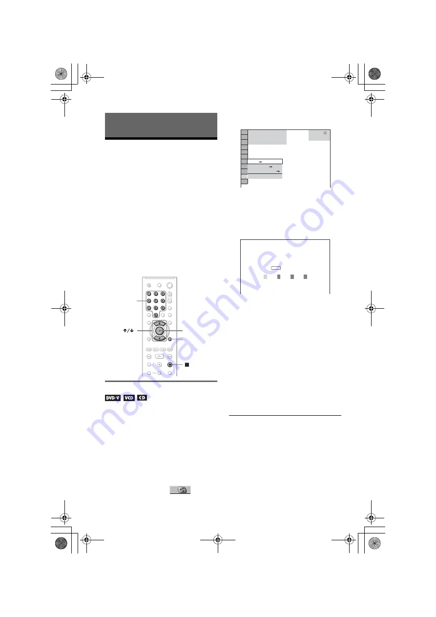 Sony DVP-NS41P - Cd/dvd Player Operating Instructions Manual Download Page 54