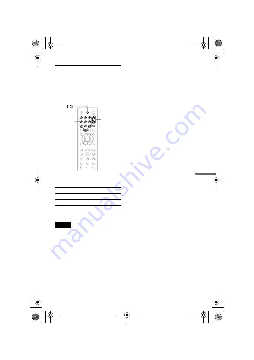 Sony DVP-NS41P - Cd/dvd Player Скачать руководство пользователя страница 57