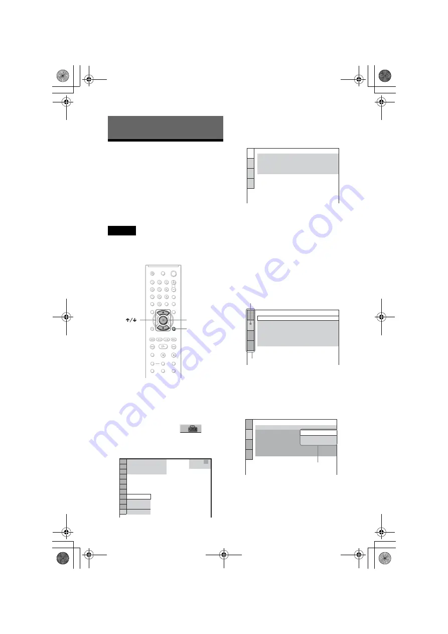 Sony DVP-NS41P - Cd/dvd Player Operating Instructions Manual Download Page 58