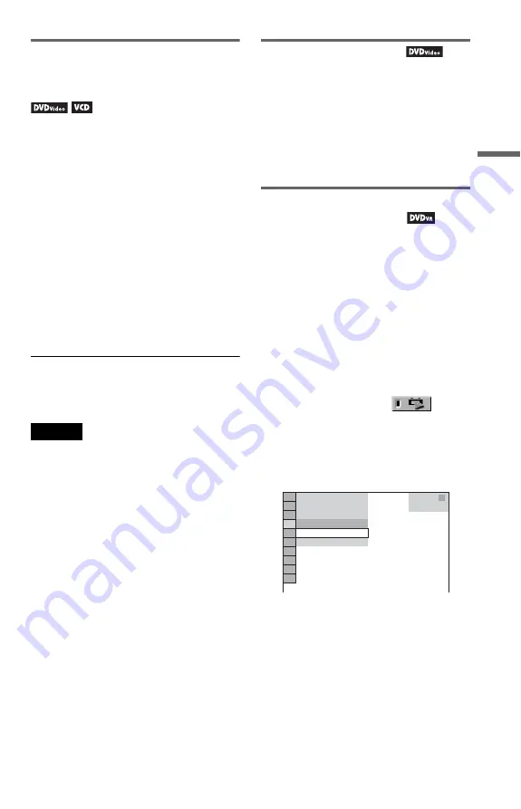 Sony DVP-NS508P Operating Instructions Manual Download Page 23