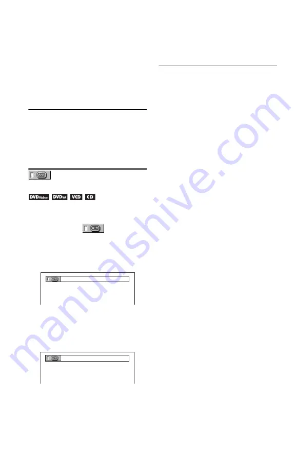 Sony DVP-NS510P Operating Instructions Manual Download Page 22