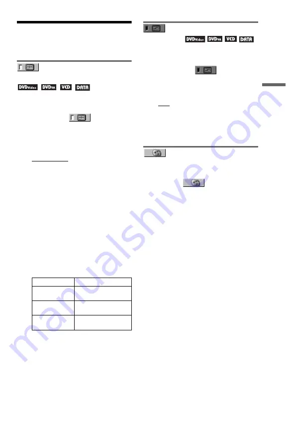 Sony DVP-NS510P Operating Instructions Manual Download Page 23