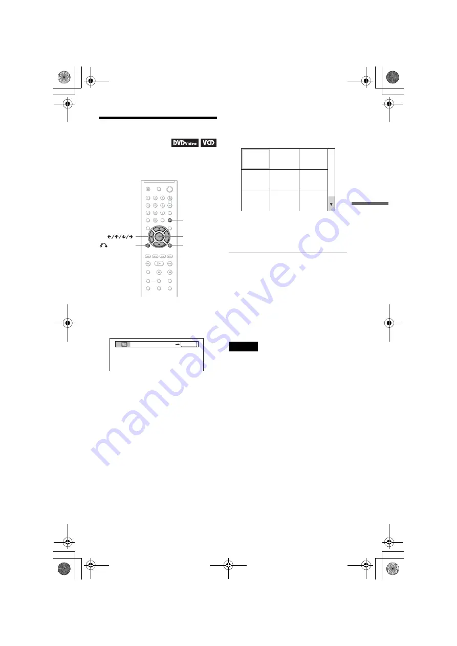 Sony DVP-NS55P - Single Disc DVD Player Operating Instructions Manual Download Page 37