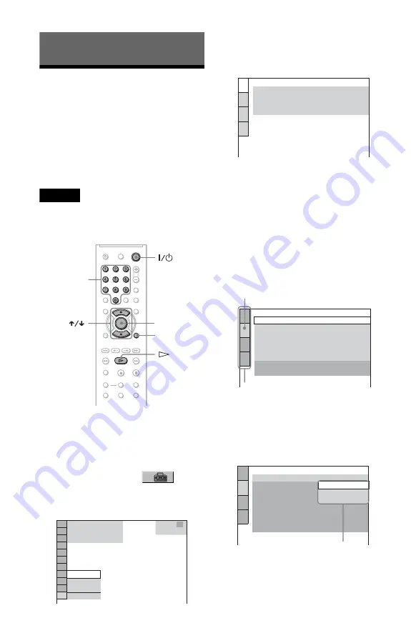 Sony DVP-NS67P Operating Instructions Manual Download Page 50