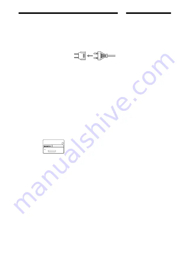 Sony DVP-NS700V Operating Instructions Manual Download Page 2