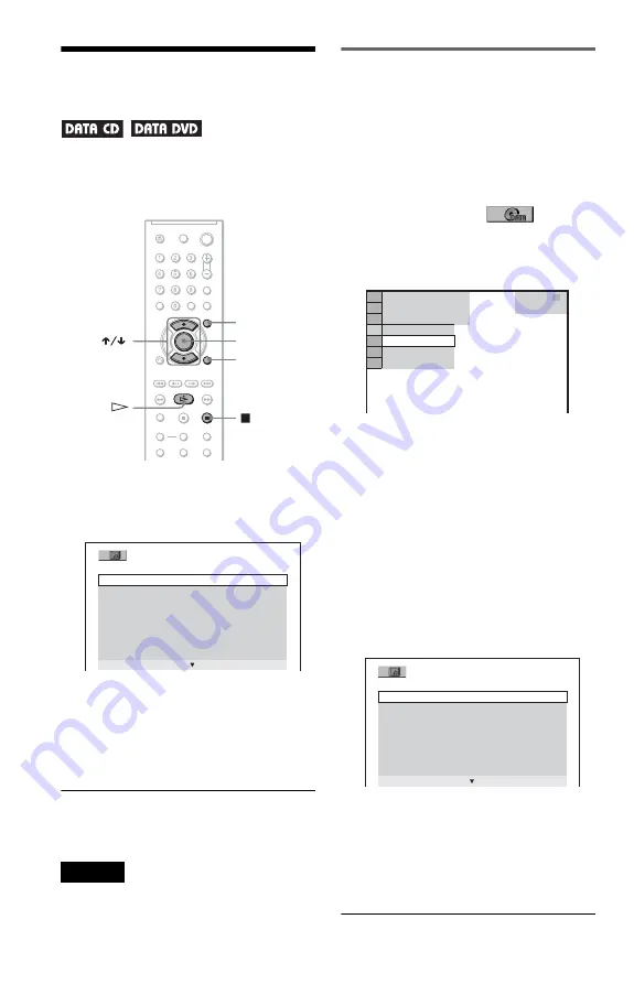 Sony DVP-NS71HP Operating Instructions Manual Download Page 54