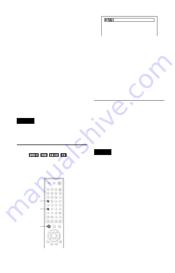 Sony DVP-NS775V Operating Instructions Manual Download Page 42