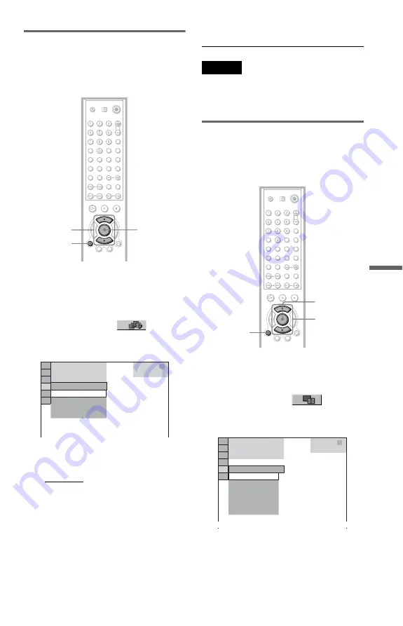 Sony DVP-NS775V Operating Instructions Manual Download Page 67