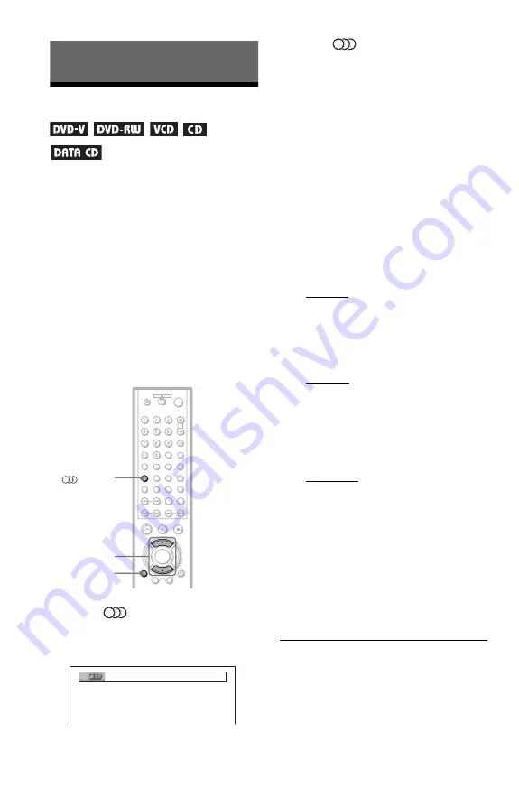 Sony DVP-NS930V Скачать руководство пользователя страница 52