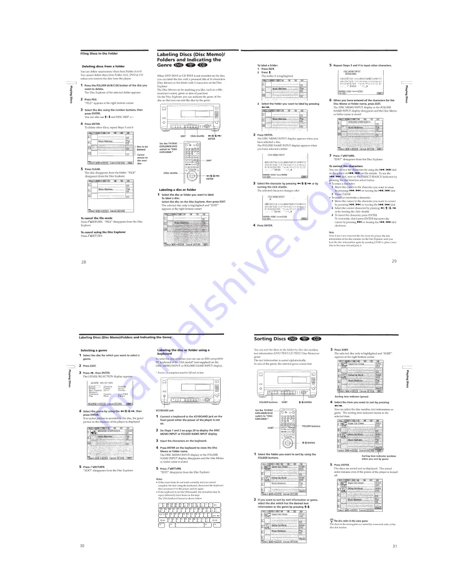 Sony DVPC-X850D Service Manual Download Page 19