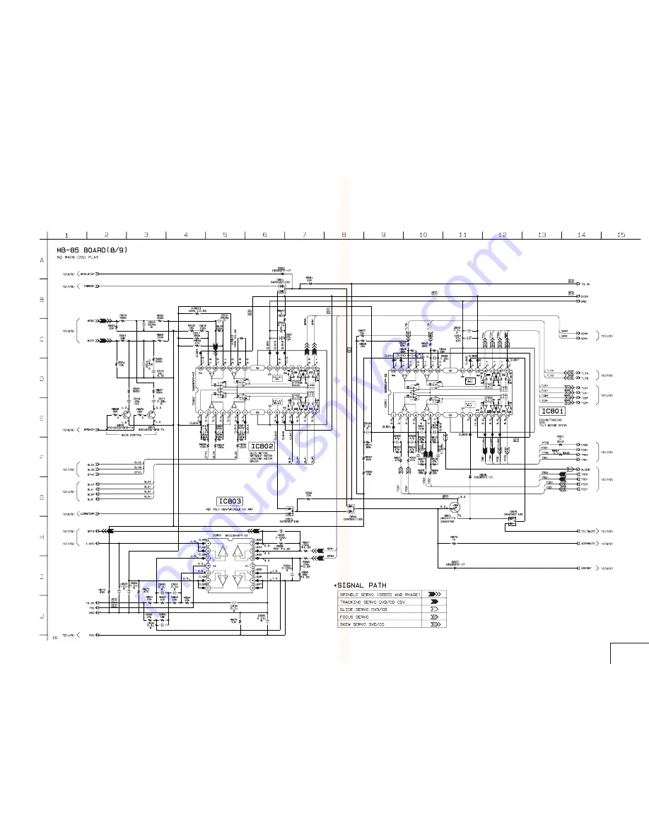 Sony DVPC-X850D Service Manual Download Page 61