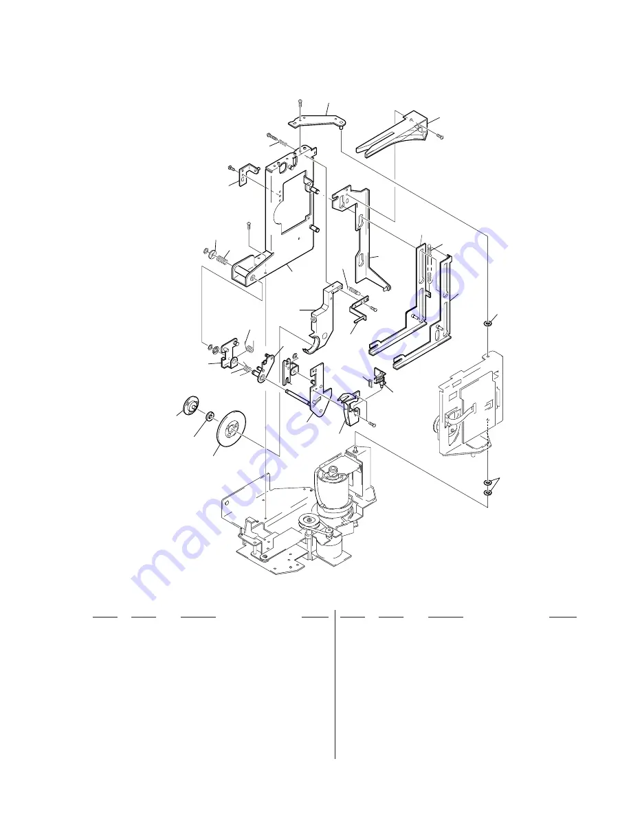 Sony DVPC-X850D Service Manual Download Page 105