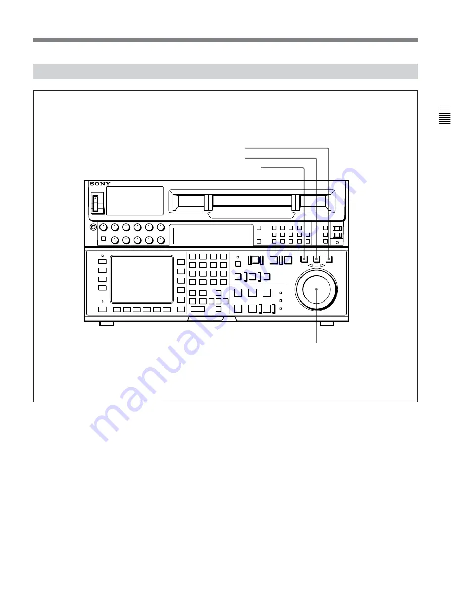 Sony DVW-500P/1 Скачать руководство пользователя страница 23