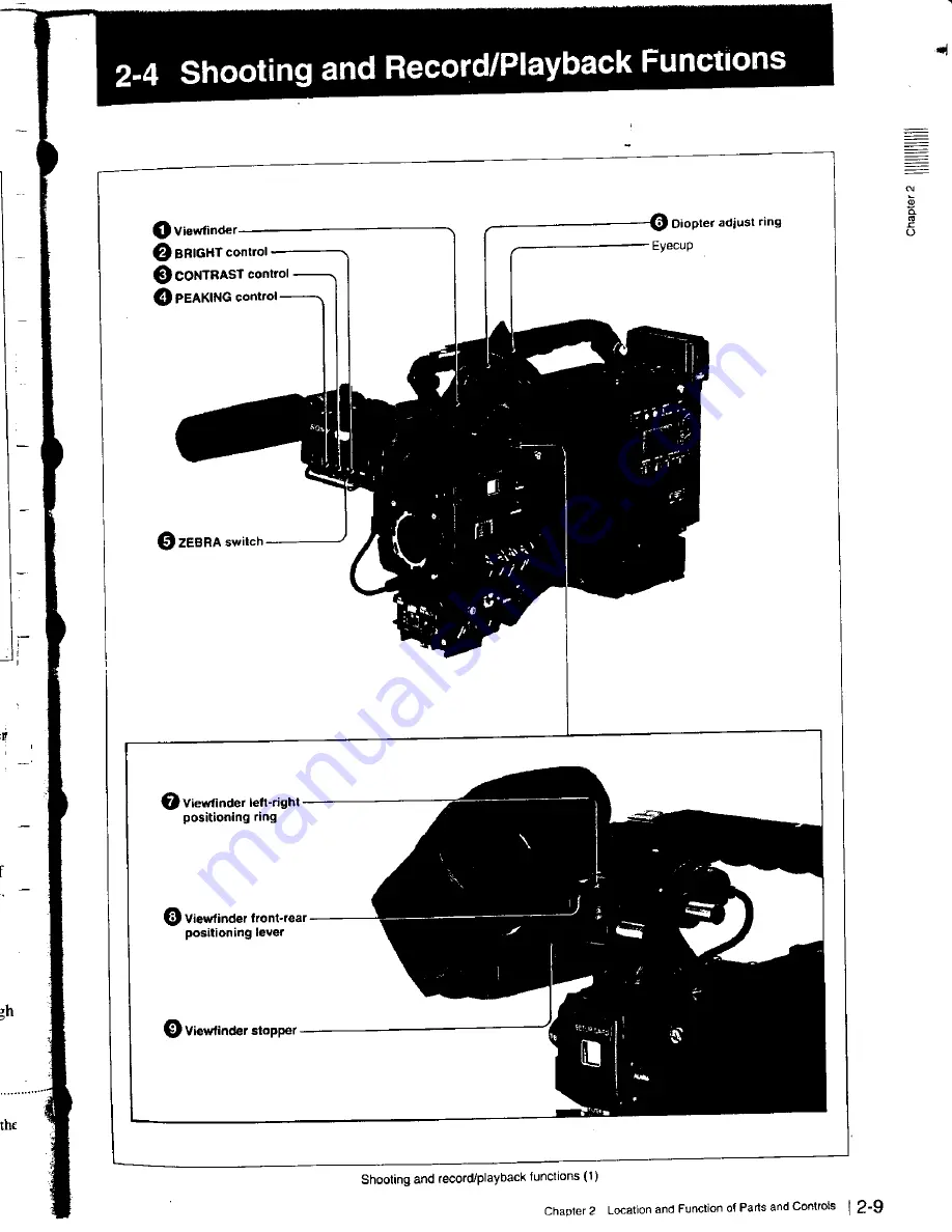 Sony DVW-D600 Operation Manual Download Page 22