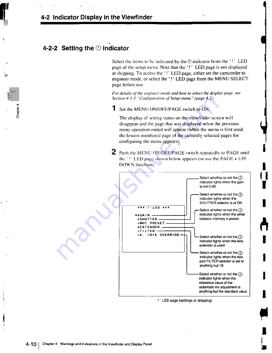 Sony DVW-D600 Operation Manual Download Page 48