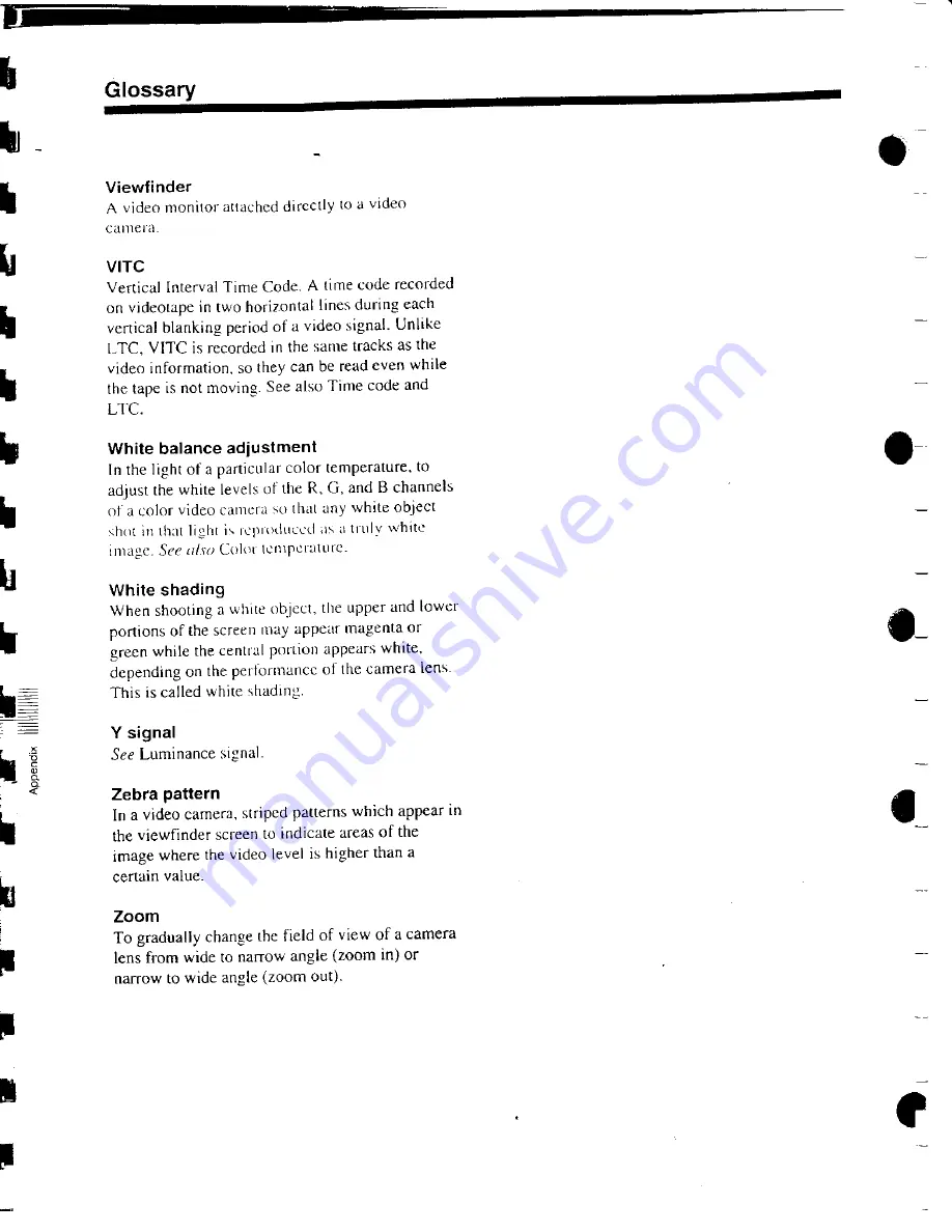 Sony DVW-D600 Operation Manual Download Page 150