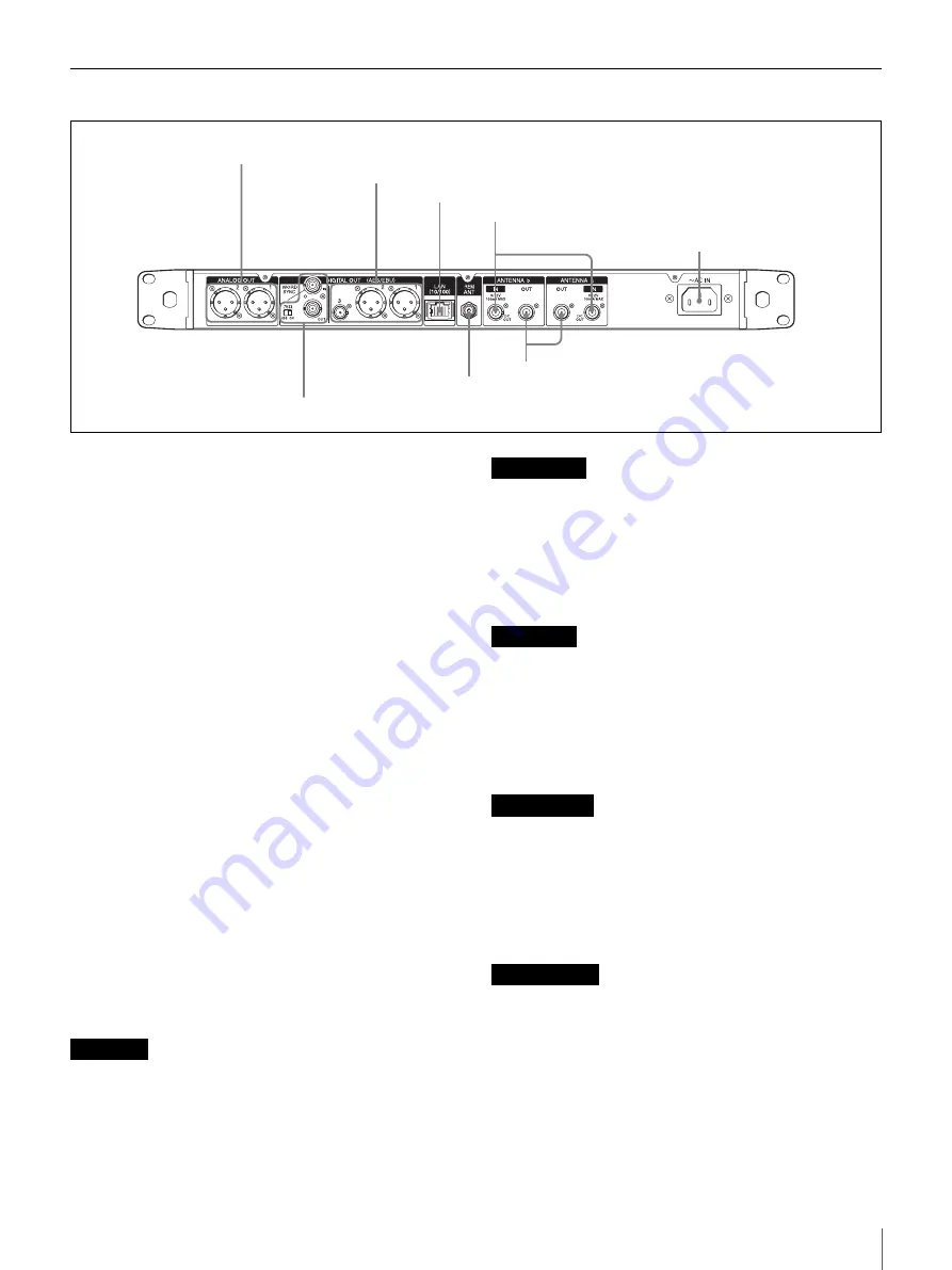 Sony DWR-R01D Operating Instructions Manual Download Page 15