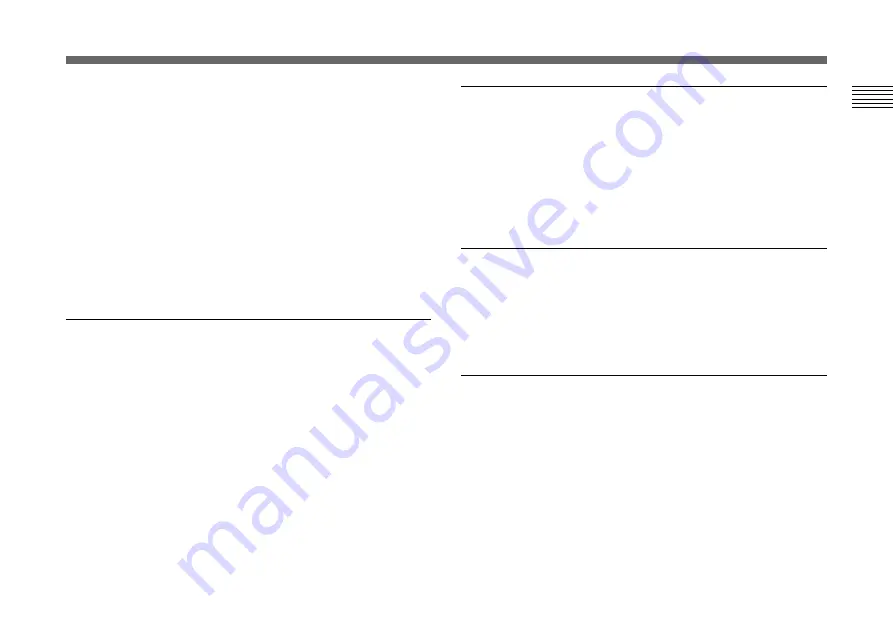 Sony DXC-390 Instructions For Use Manual Download Page 135