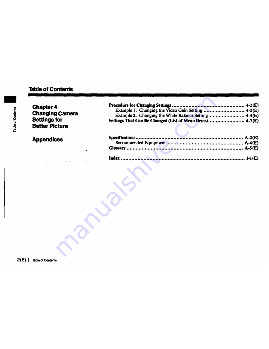 Sony DXC-930 Operating Instructions Manual Download Page 5