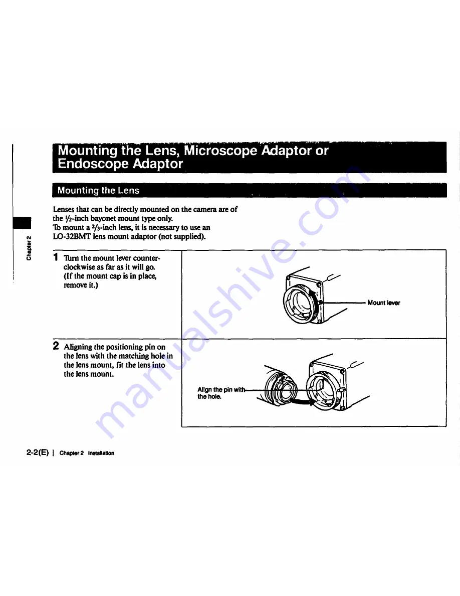 Sony DXC-930 Operating Instructions Manual Download Page 16