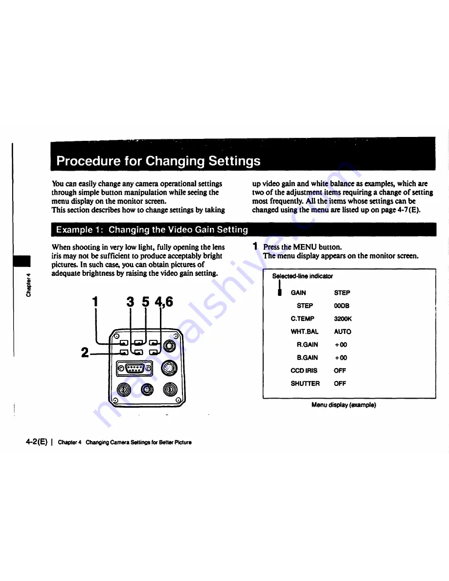 Sony DXC-930 Operating Instructions Manual Download Page 38