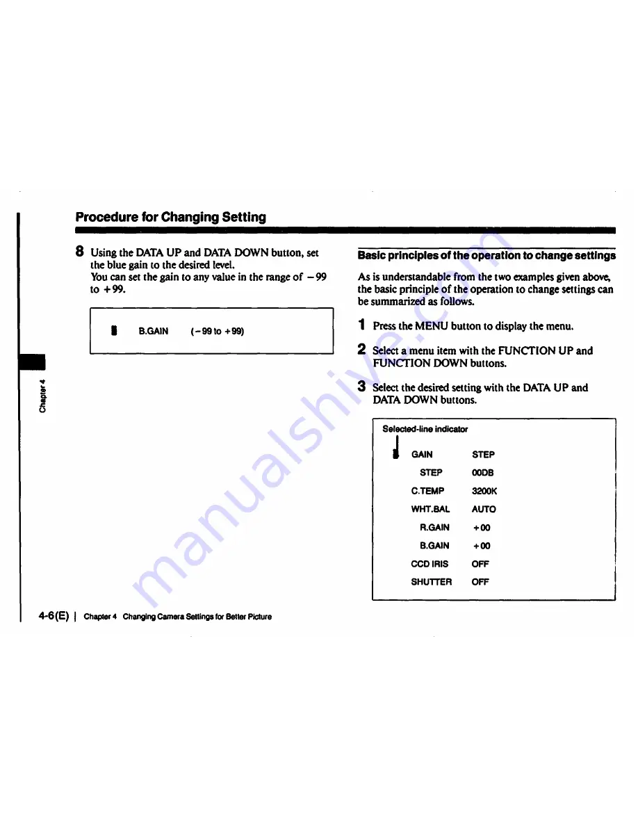 Sony DXC-930 Operating Instructions Manual Download Page 42