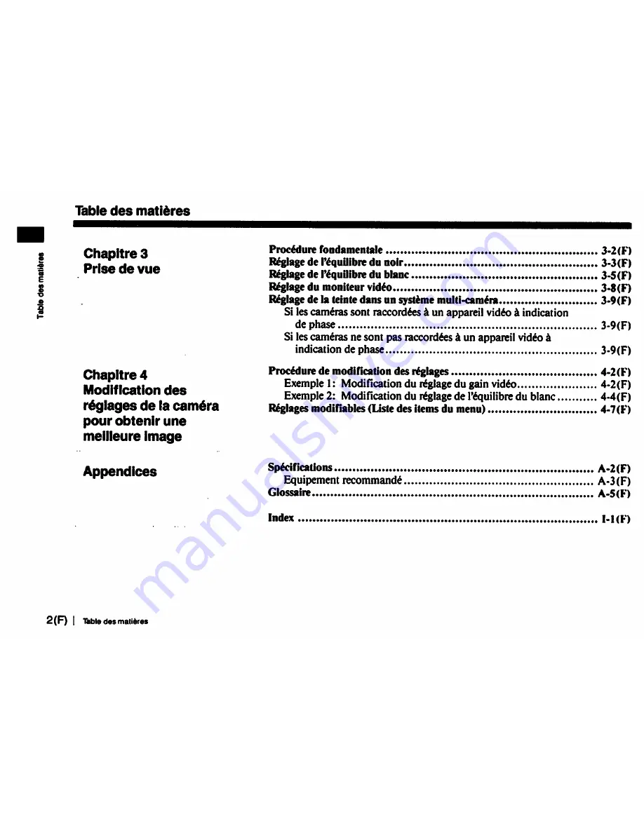 Sony DXC-930 Operating Instructions Manual Download Page 56