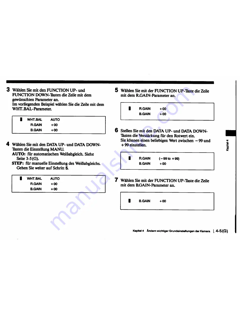 Sony DXC-930 Operating Instructions Manual Download Page 144